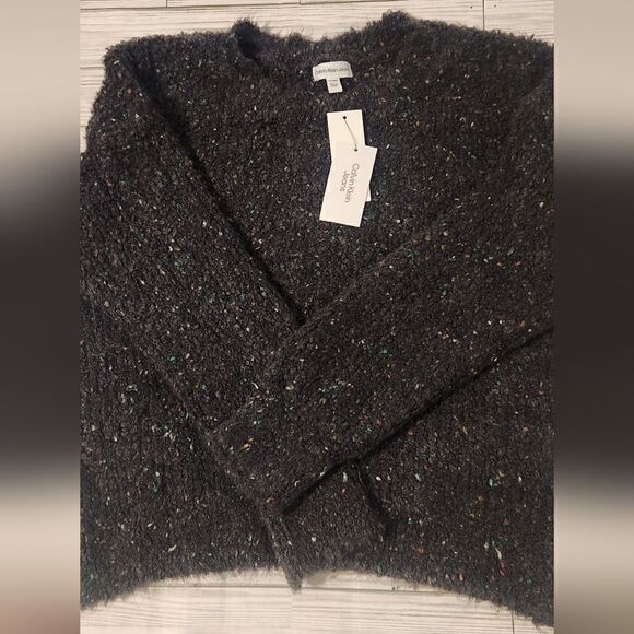 Calvin Klein Pullover Forged Iron Sweater Size Large - Picture 2 of 13